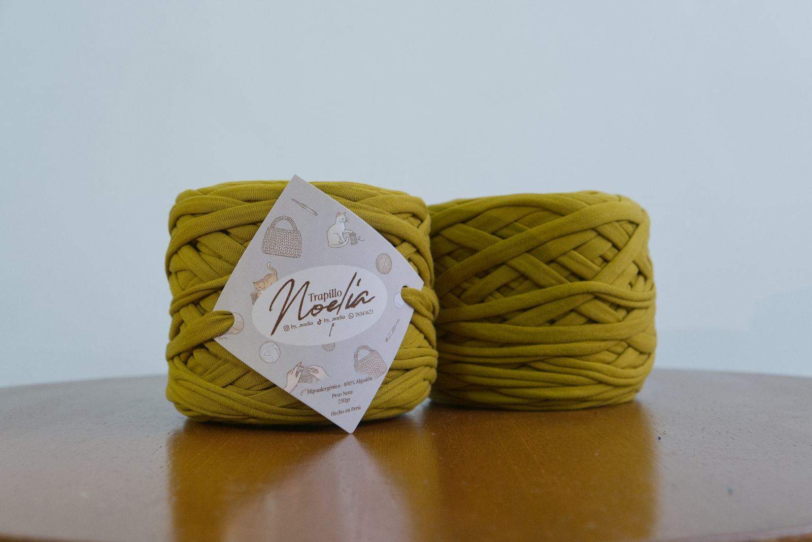 Trapillo N° 11 Mostaza verdoso